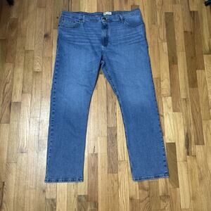 Wrangler Authentics Jeans Men's 42x29 Cotton Denim Slim Straight